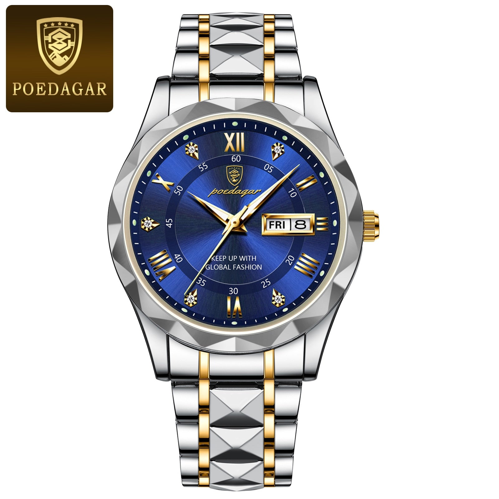 Poedagar® Classic | Luxe horloge in stijl