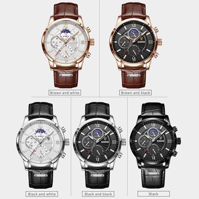 Lige® Men's Watch