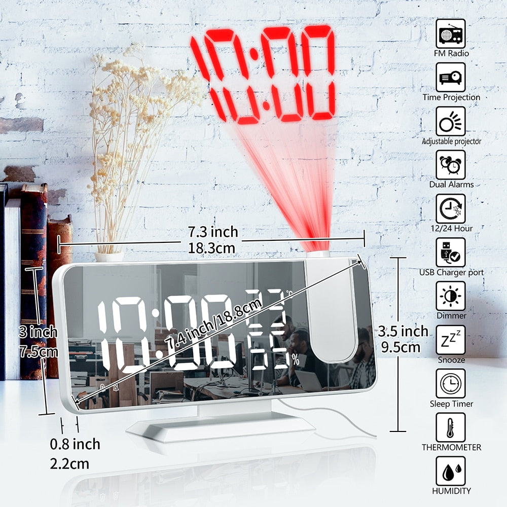 LED Digitale Projectieklok