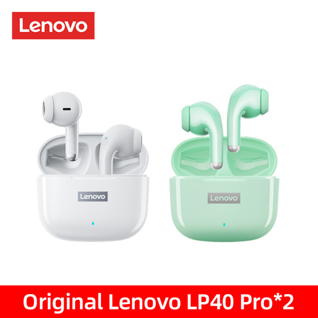 Lenovo LP40 Pro TWS Oordoppen - Draadloze verbinding met bluetooth