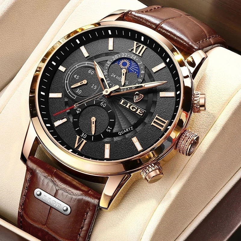 Lige® Men's Watch