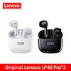 Lenovo LP40 Pro TWS Oordoppen - Draadloze verbinding met bluetooth